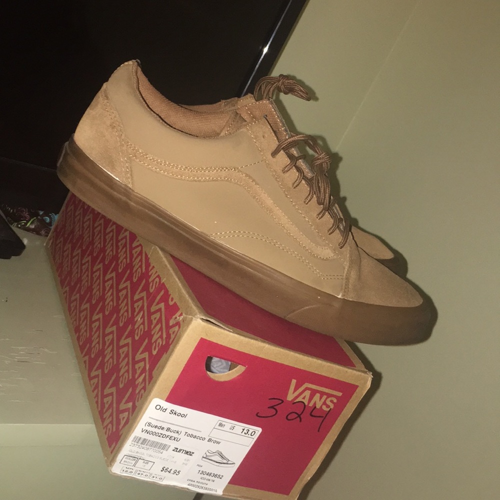 Vans Old Skool Tan Men sz 13